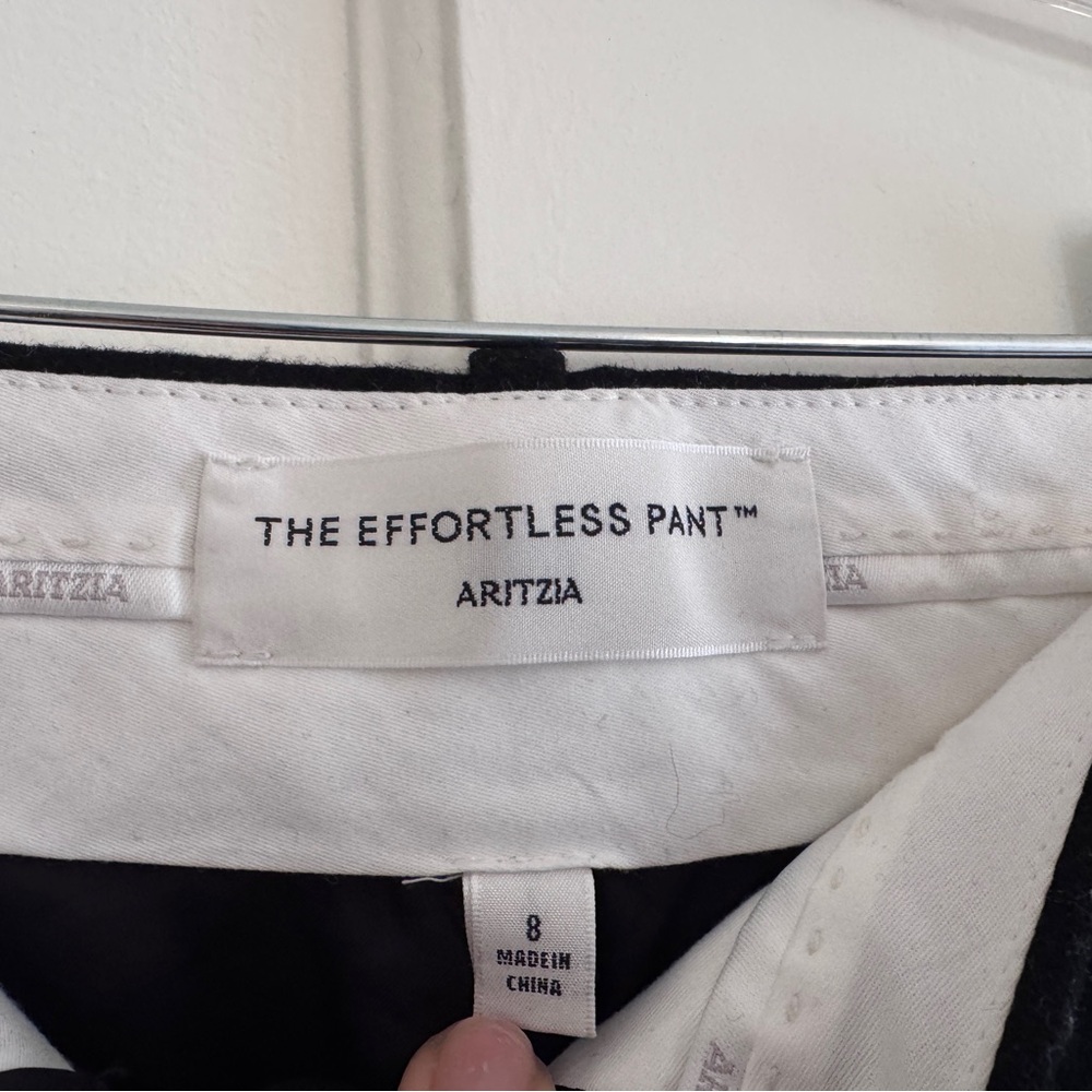 Aritzia Wool/Cashmere blend Effortless Pant - Picture 4 of 5